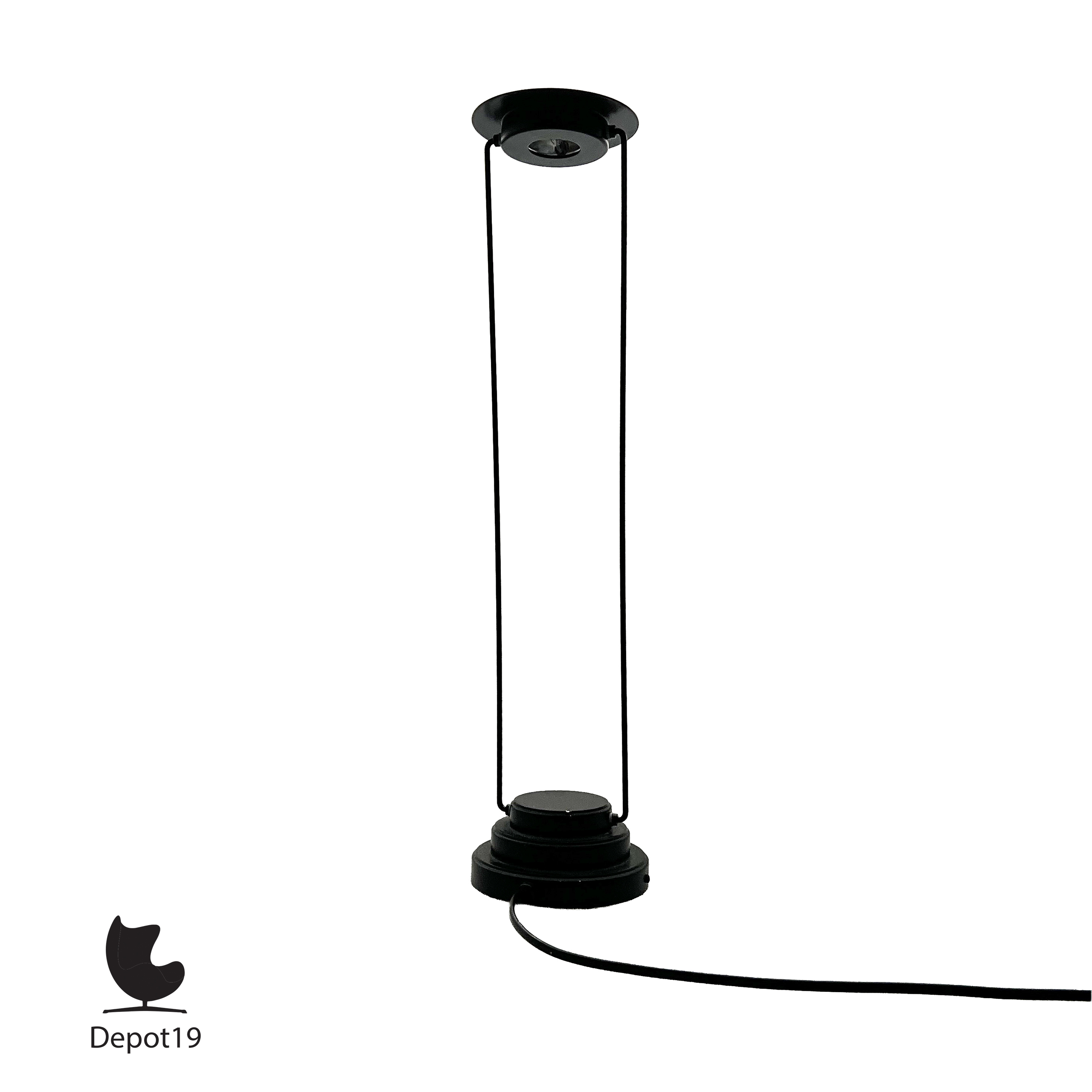 Halogeen tafellamp West-Duits industrieel ontwerp ca 1980s 4