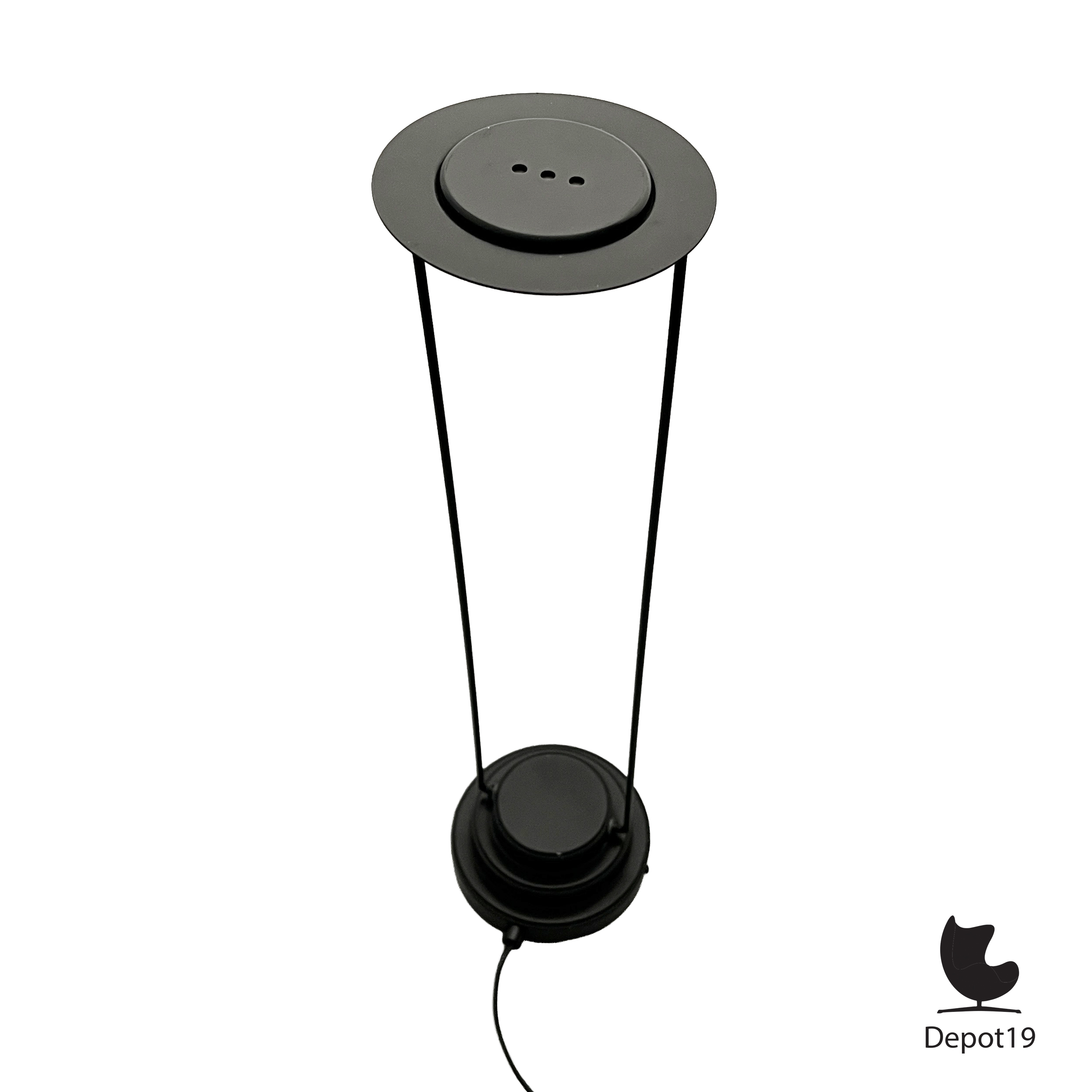 Halogeen tafellamp West-Duits industrieel ontwerp ca 1980s 6