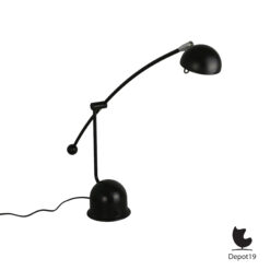 Hengellamp Black Desk lamp manufactured by Massive Belgium 1980s 2