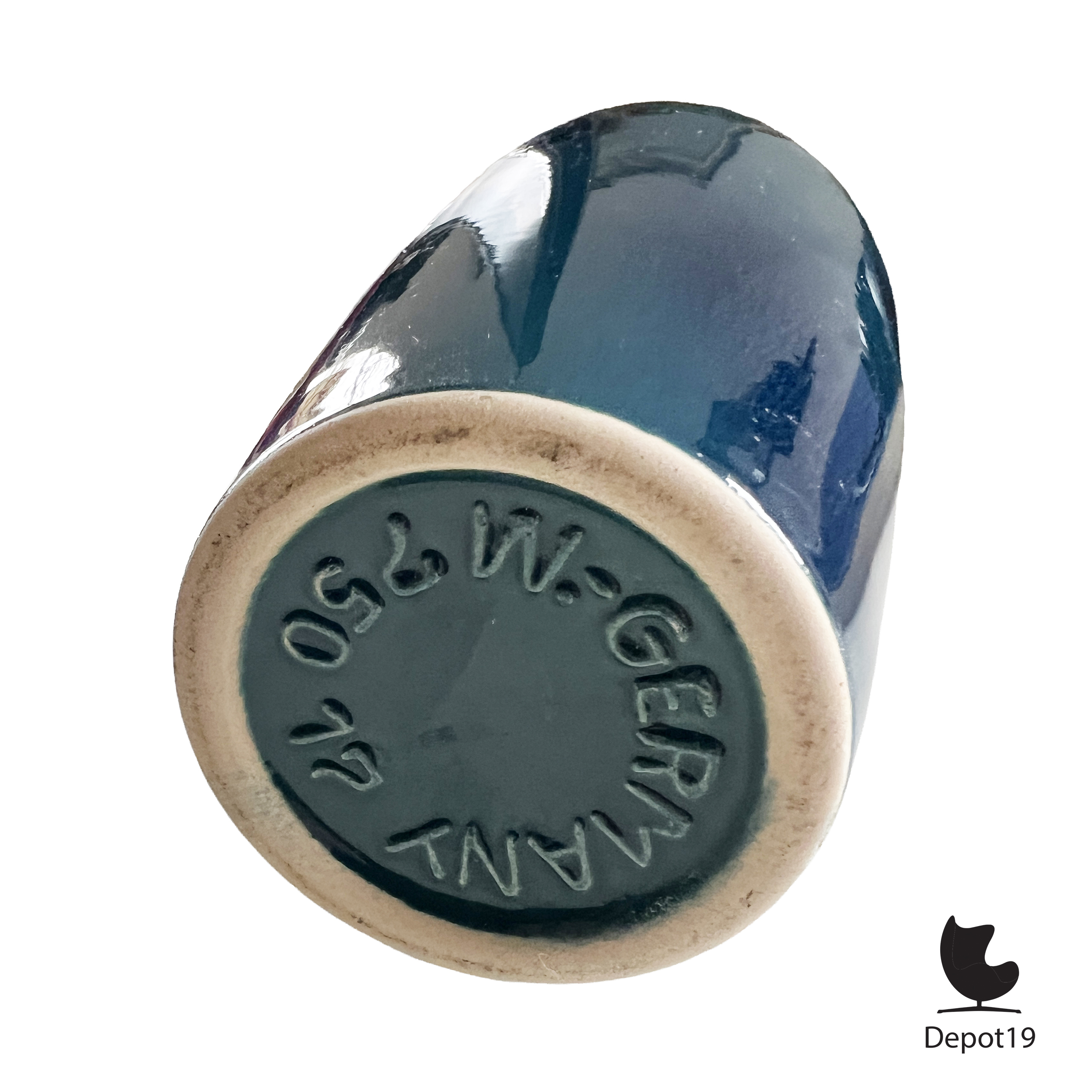 Bay vaas model 750 17 West Germany keramiek 1970s 7